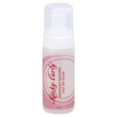 Kinky - Curly SERIOUSLY SMOOTH FAST DRY FOAM - Stylingová pěna