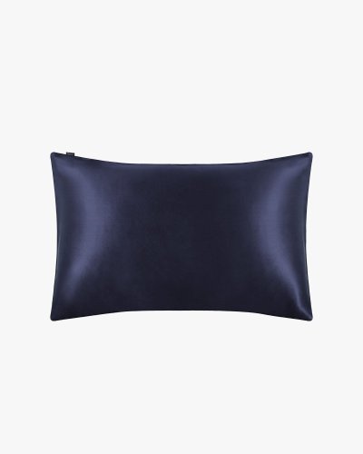 Povlak na polštář HEDVÁBÍ/HEDVÁBÍ 40x60cm - Doplňky: Povlaky na polštář, Barva: Černá.