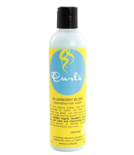 Curls BLUEBERRY BLISS REPARATIVE HAIR WASH – Šampon