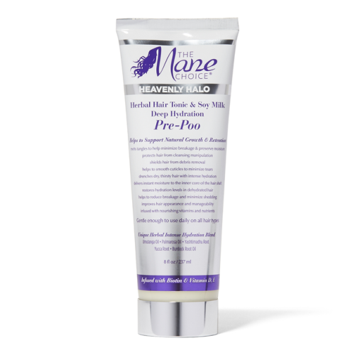 The Mane Choice HEAVENLY HALO HERBAL HAIR TONIC & SOY MILK DEEP HYDRATION Pre-Poo