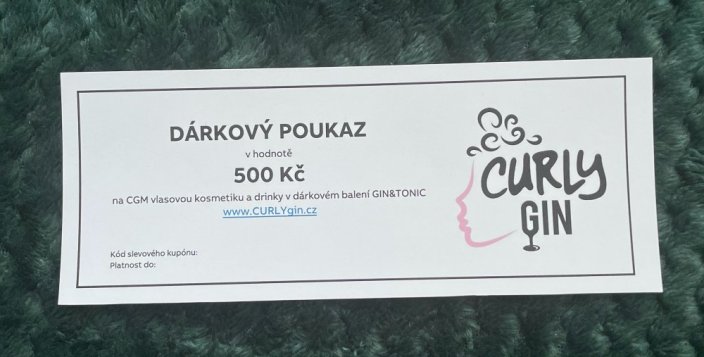 Dárkový poukaz 500,- Kč